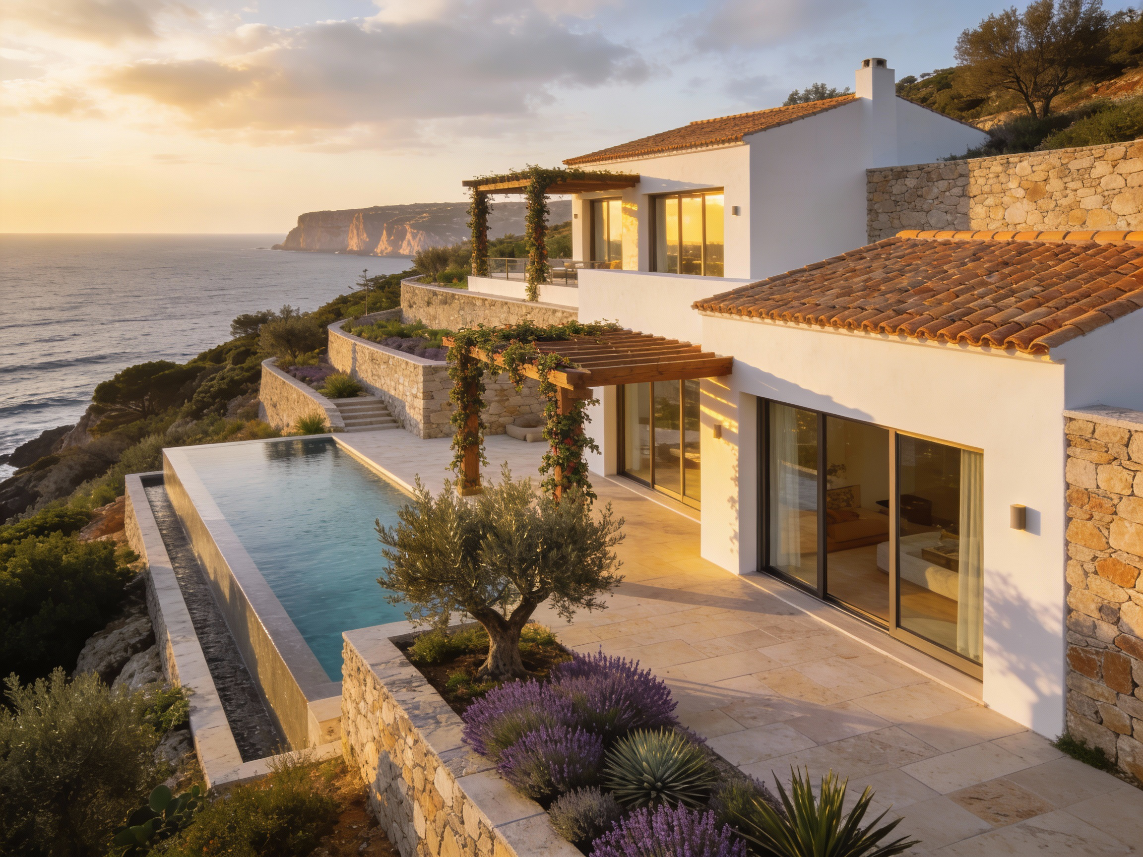 Villa mediterránea de alto nivel